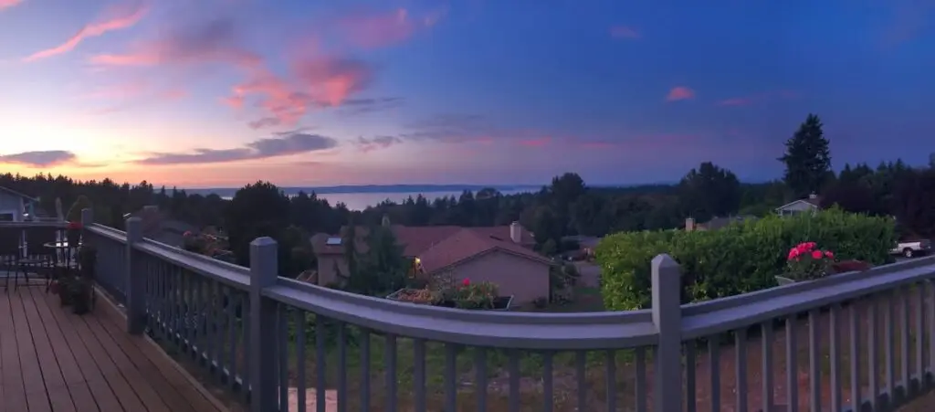 Enjoying the summer sunset 🌅